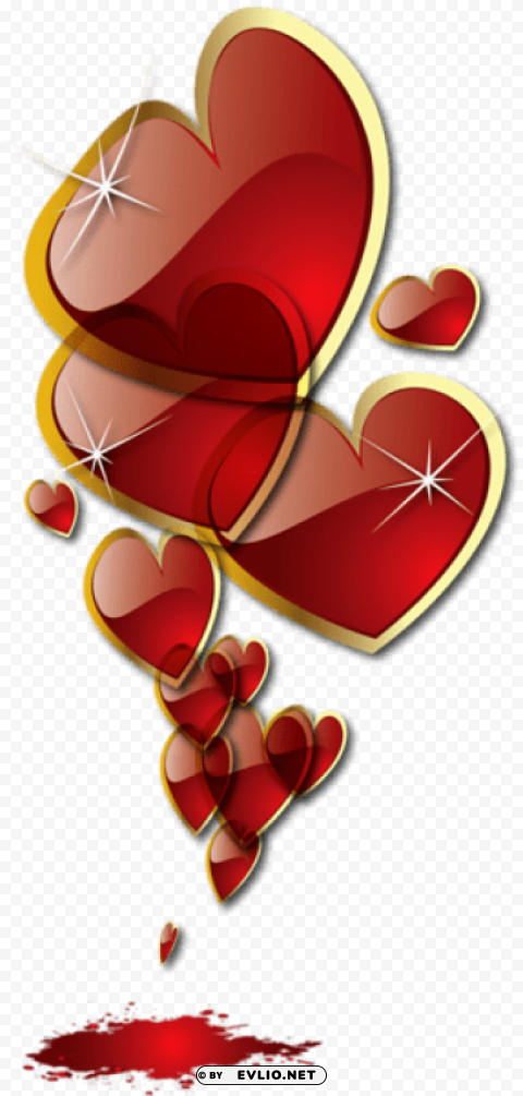 decorative heartselements Isolated Icon with Clear Background PNG png - Free PNG Images - 9ac61810