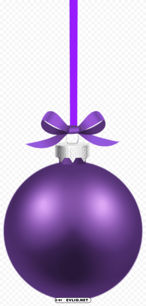 purple christmas hanging ball PNG files with alpha channel