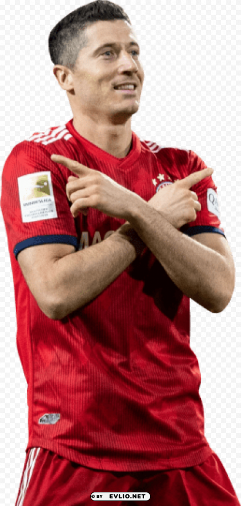 Download robert lewandowski PNG image with no background png images background ID da82bfc4