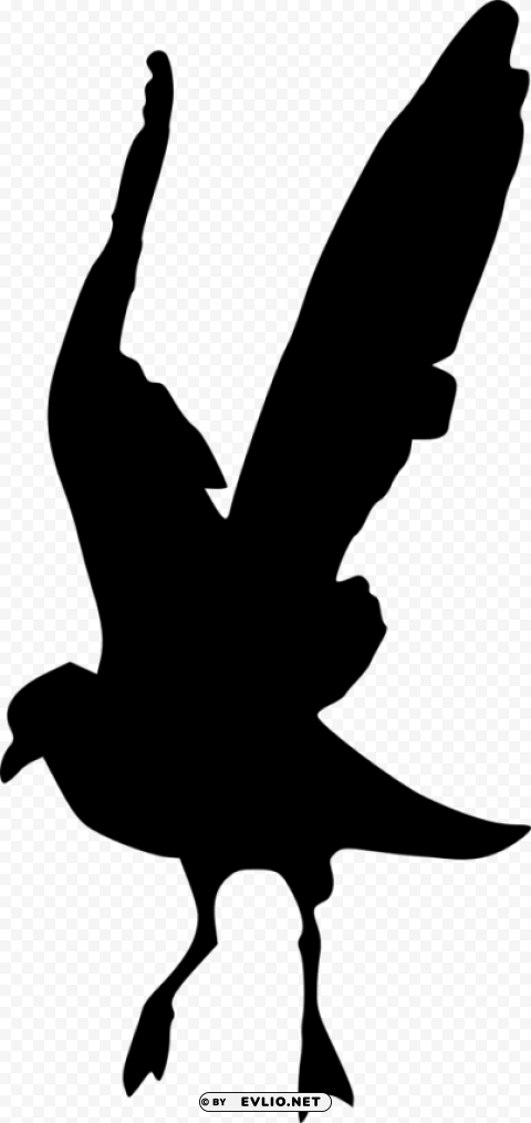 bird silhouette PNG graphics with transparency