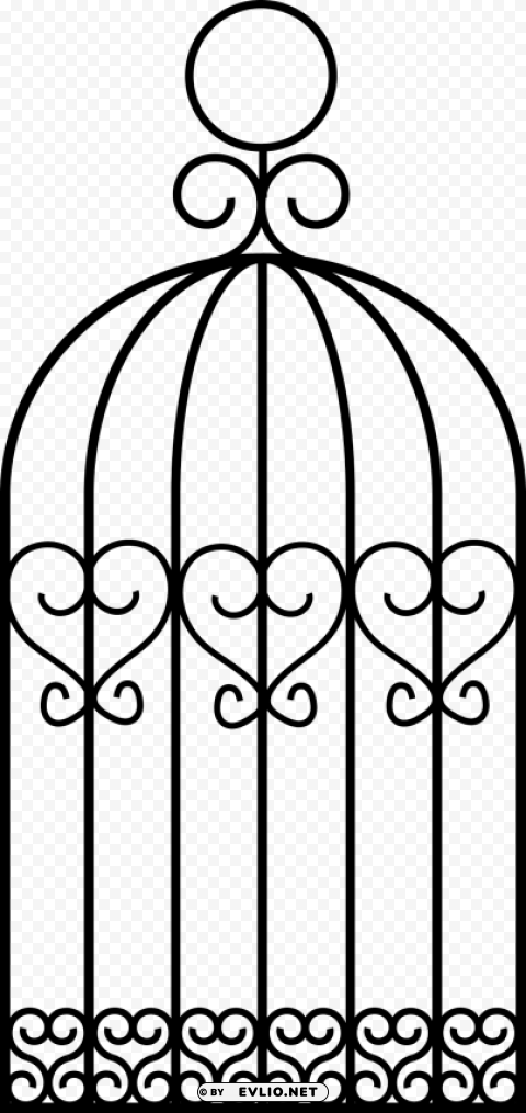 cage bird PNG Image Isolated with Transparent Clarity