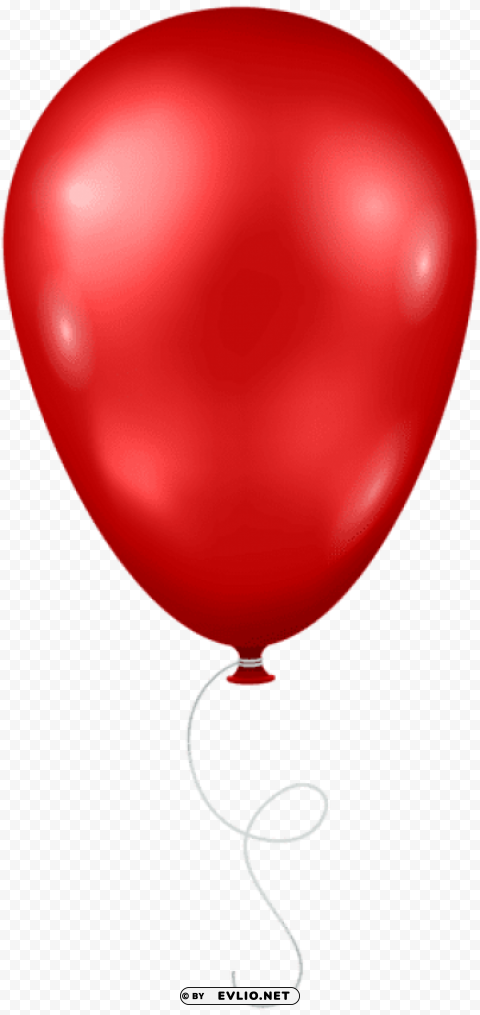 Red Balloon Transparent Background PNG Images Selection