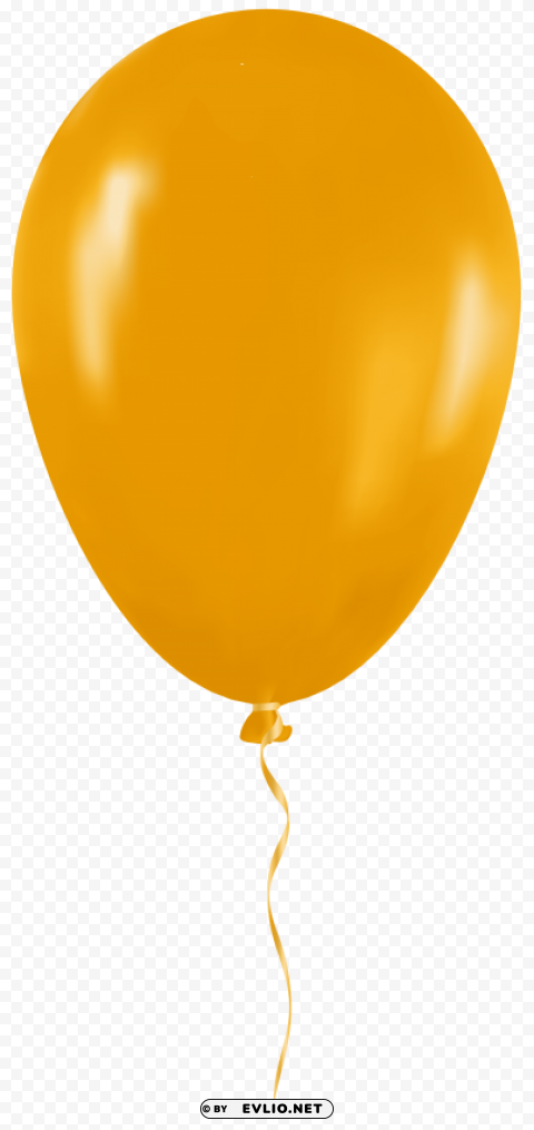 Yellow Balloon High-quality PNG Images With Transparency