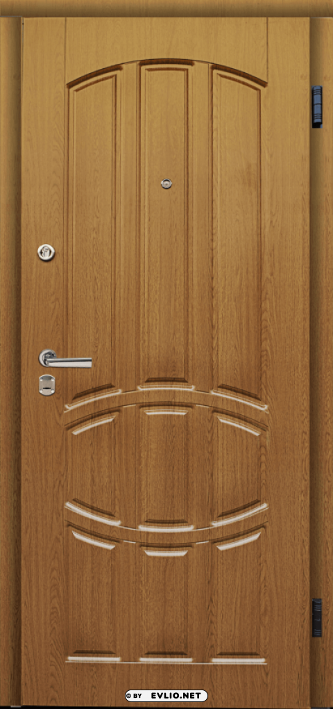 door Isolated Character in Transparent PNG Format