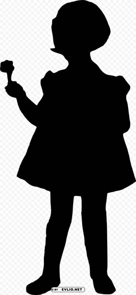 girl silhouette Transparent picture PNG