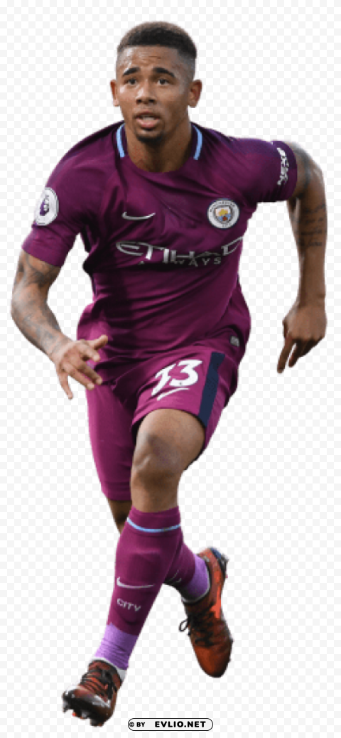 gabriel jesus PNG Image with Isolated Graphic