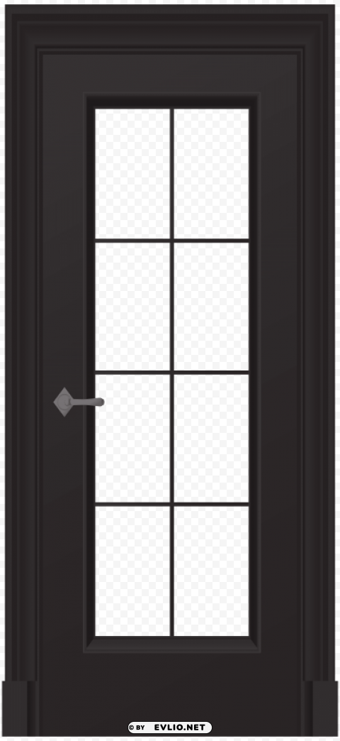 Black Door PNG For Blog Use