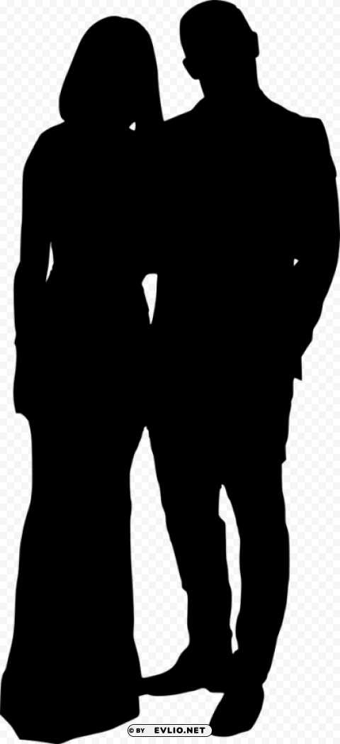 Couple Silhouette PNG Free Download