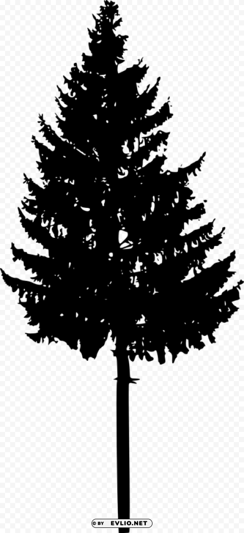 Transparent tree silhouette PNG clipart with transparency PNG Image - ID 1d2dc82d