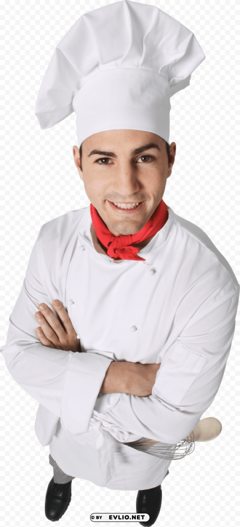 chef Isolated Element with Transparent PNG Background
