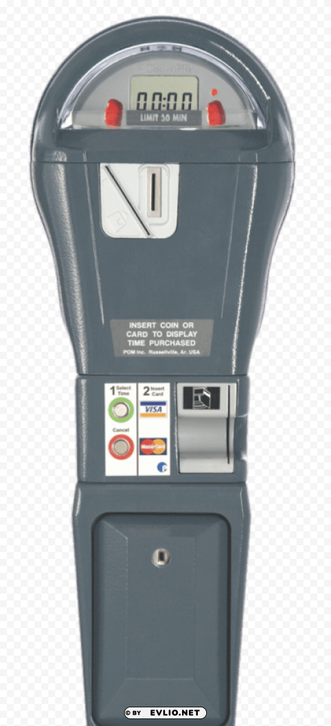 Grey Parking Meter Transparent PNG Graphics Variety