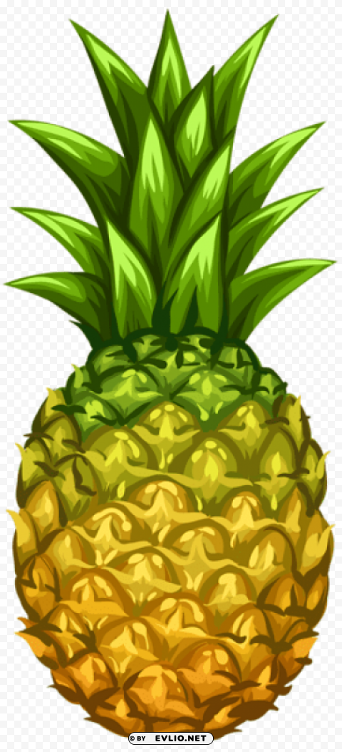 pineapple Clear Background PNG Isolated Graphic