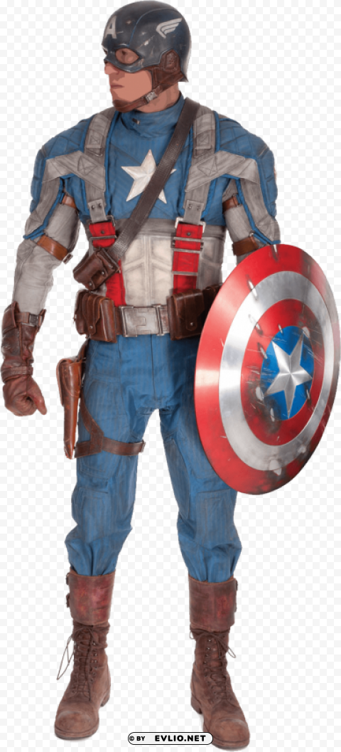 captain america Isolated Character on Transparent Background PNG png - Free PNG Images ID 77fe0ee5