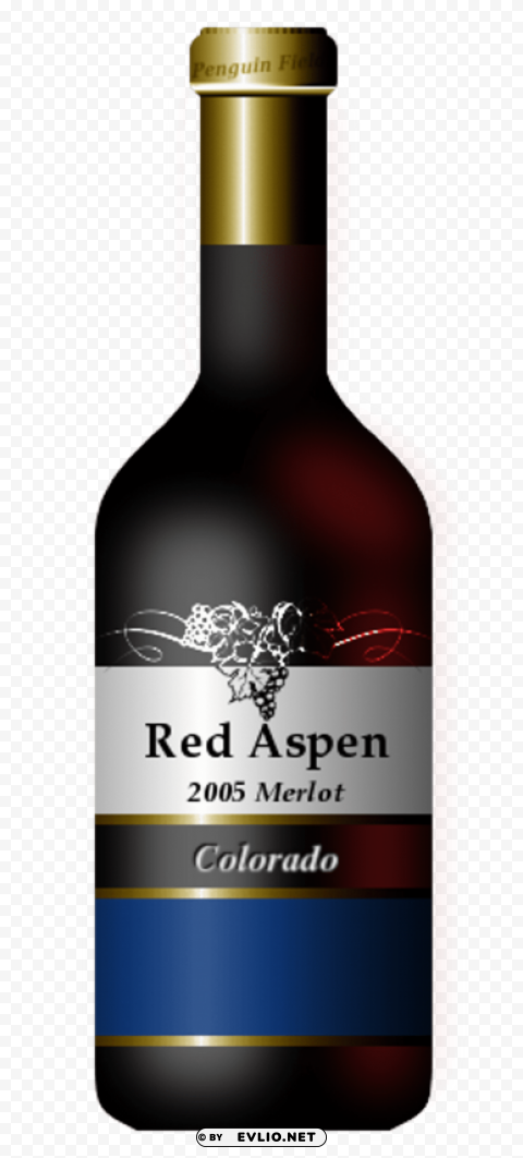 red aspen bottle PNG images for merchandise