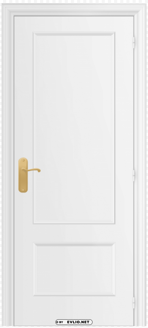 white door image PNG pictures with no backdrop needed