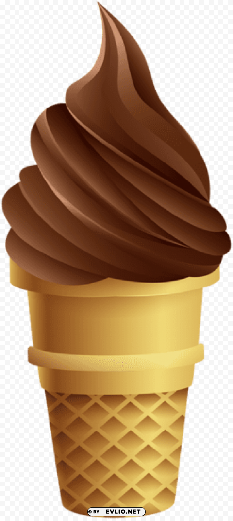 choco ice cream Transparent background PNG clipart