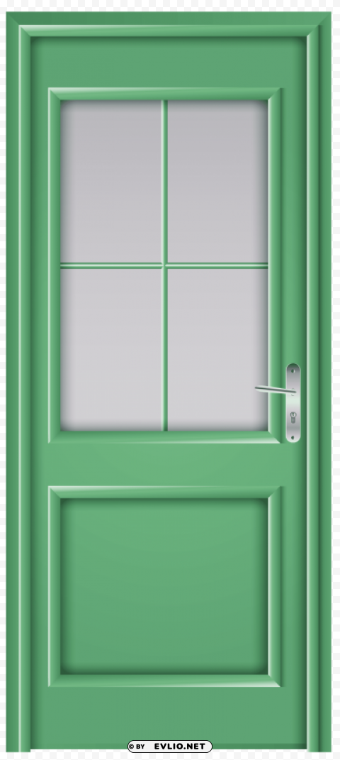 Door Green PNG For Mobile Apps