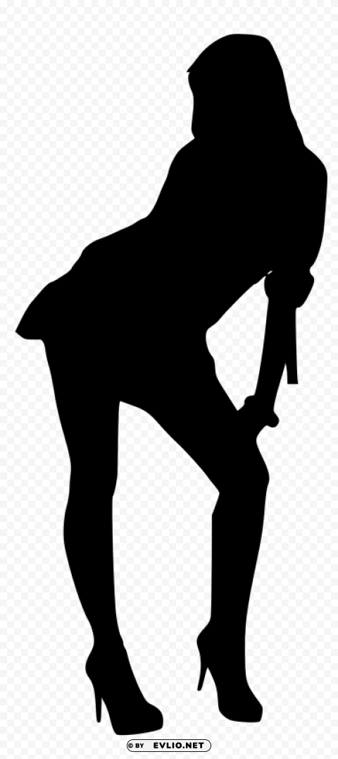 woman silhouette PNG files with no backdrop wide compilation