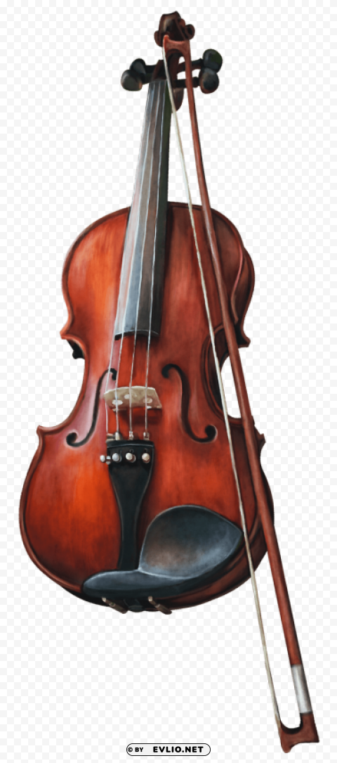 violin & bow HighQuality Transparent PNG Isolated Graphic Design