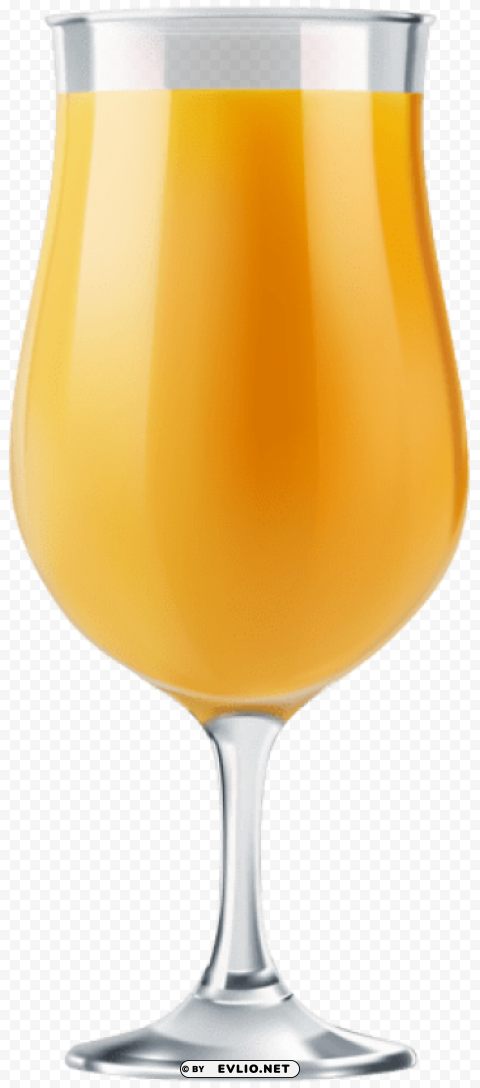 glass with orange juice PNG images with alpha mask
