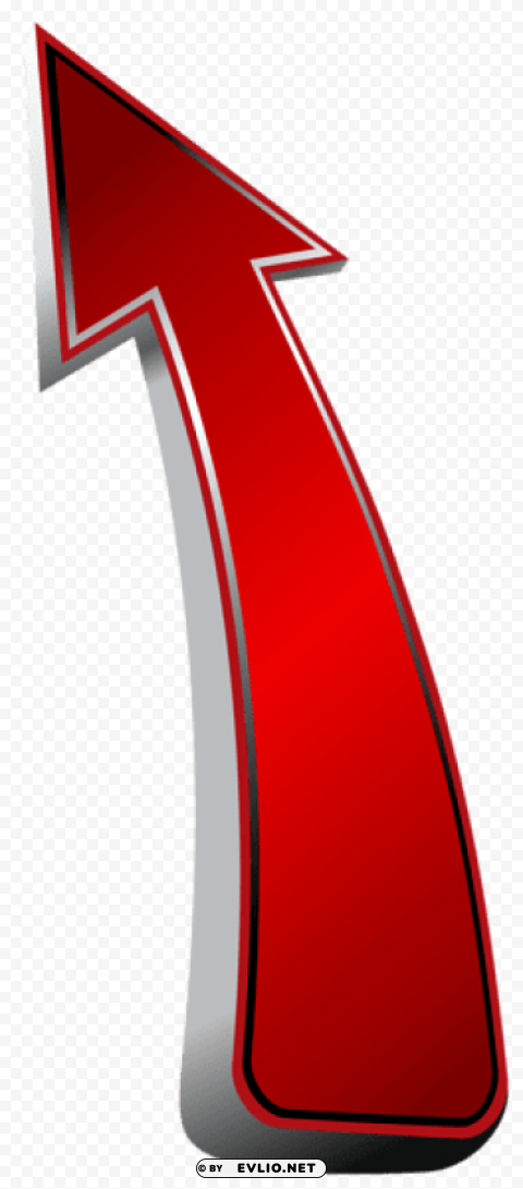 Red Up Arrow Isolated Item With HighResolution Transparent PNG