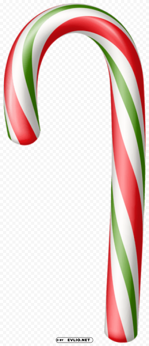 candy cane PNG no background free