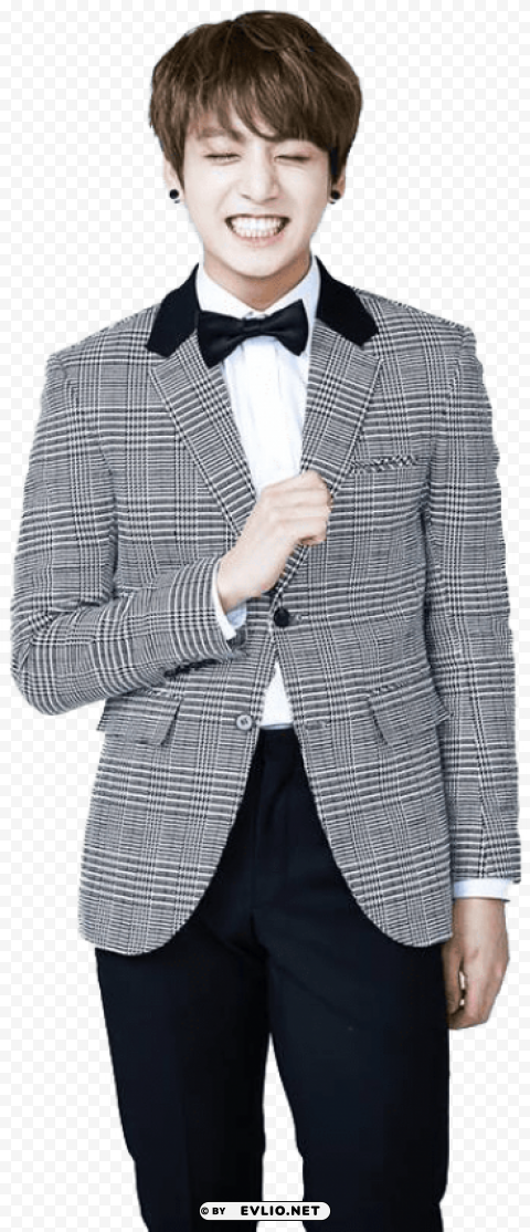bts jungkook photoshoot smiling HighResolution Transparent PNG Isolated Item