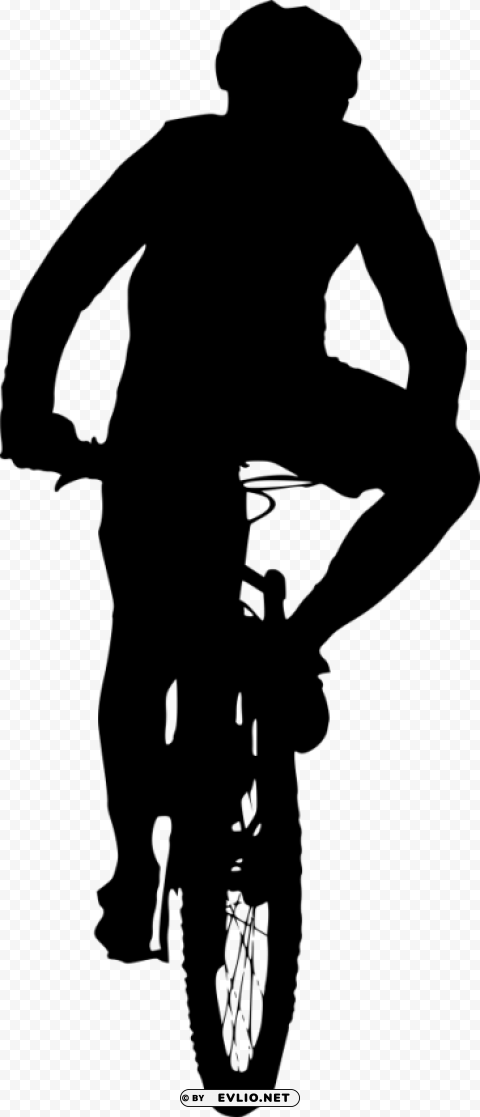 Bicycle Ride Front View PNG Images For Printing