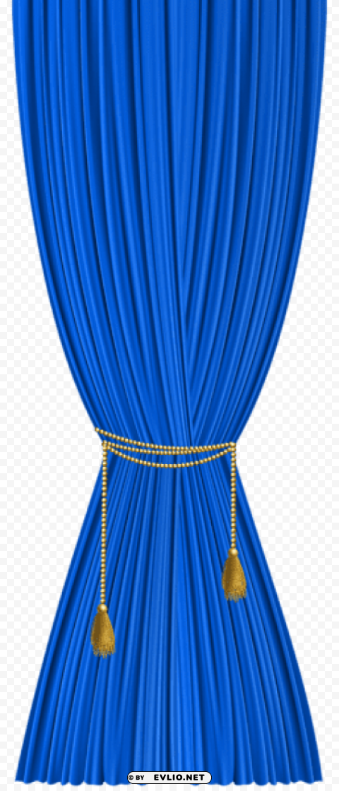 blue curtain decorative PNG images transparent pack