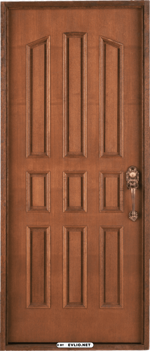door Isolated Character on HighResolution PNG