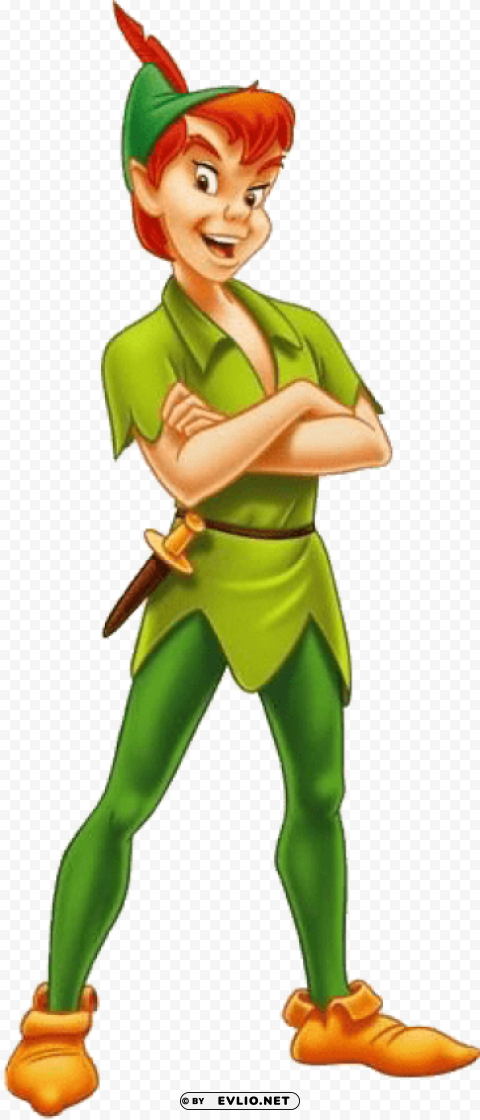 peter pan standing Free PNG images with alpha transparency comprehensive compilation clipart png photo - d9cda252