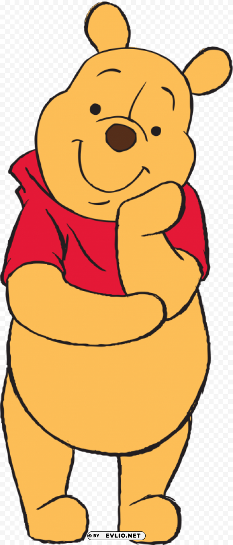 winnie pooh Transparent Background Isolation of PNG