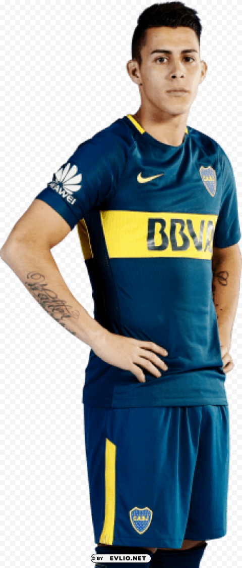 Cristian Pavón PNG With Alpha Channel