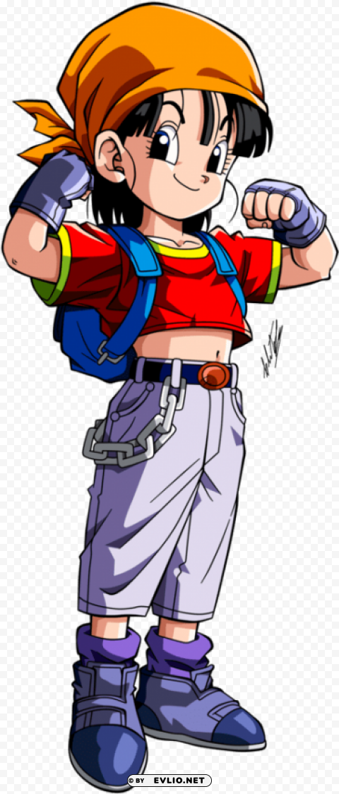 pan dragon ball Isolated Artwork in HighResolution PNG