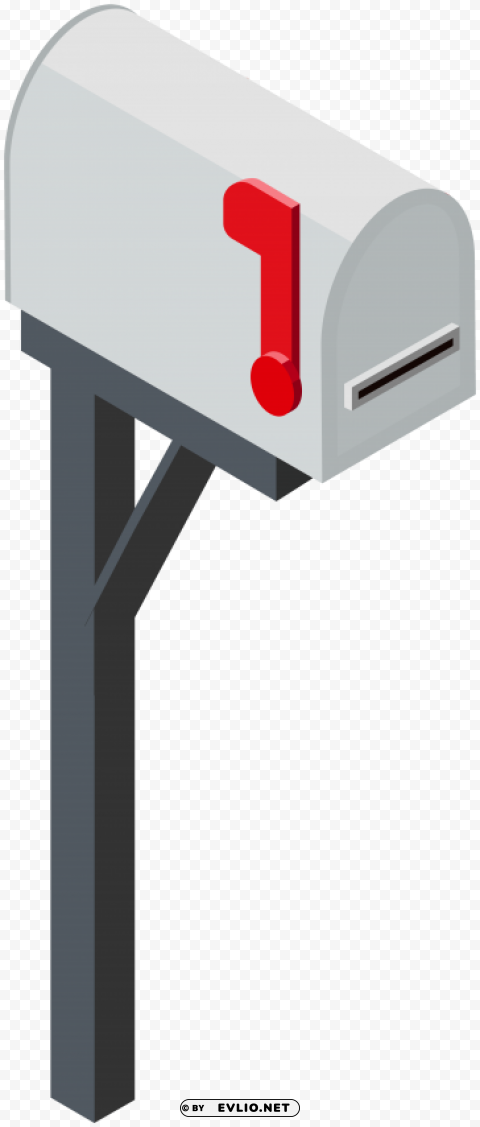 mailbox Isolated Design Element on PNG clipart png photo - 51955cd7