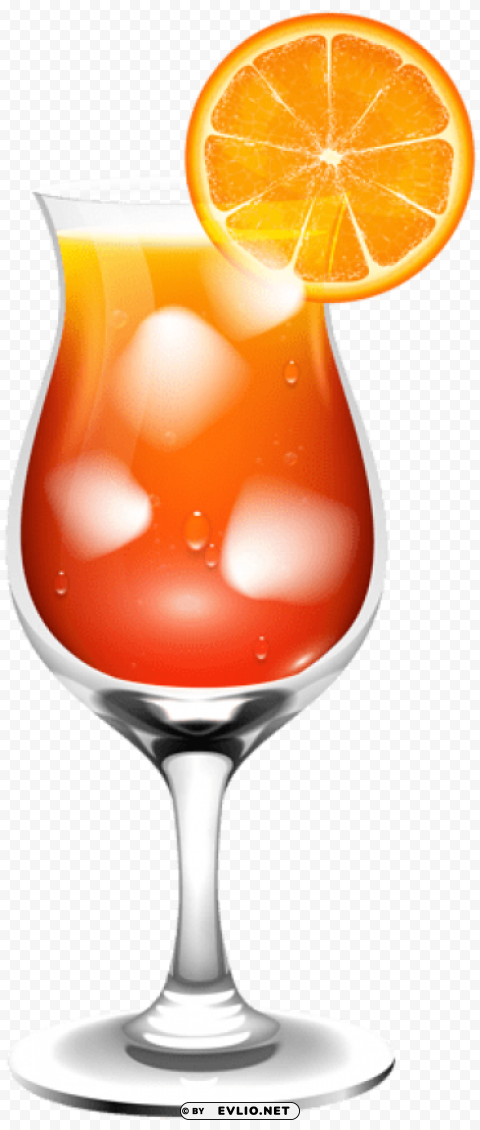 orange cocktail transparent Clear PNG image