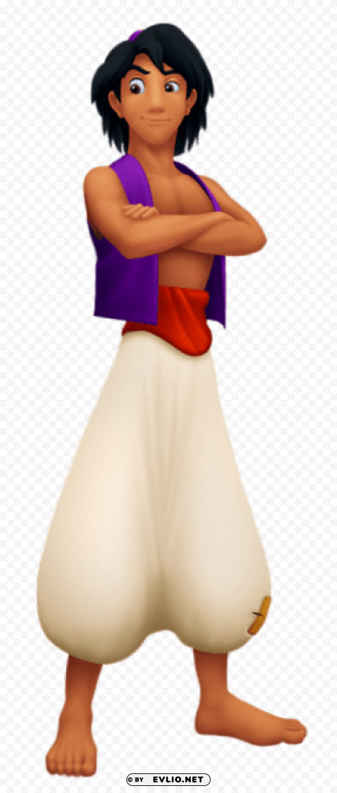 transparent aladdin cartoon PNG Image with Clear Background Isolated
