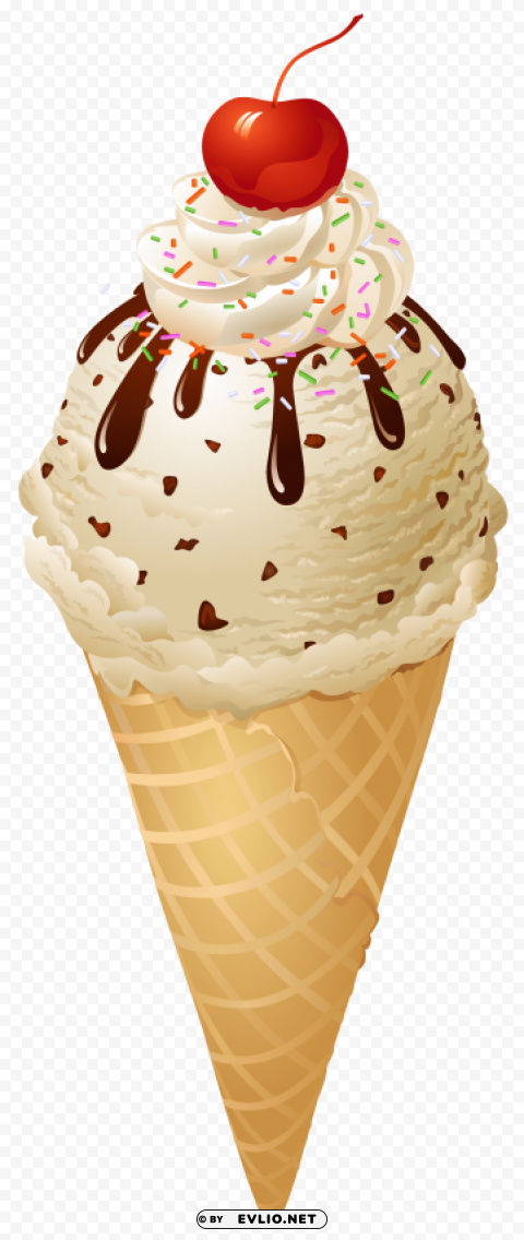 ice cream Isolated Design Element in Clear Transparent PNG clipart png photo - 12fe3ae4