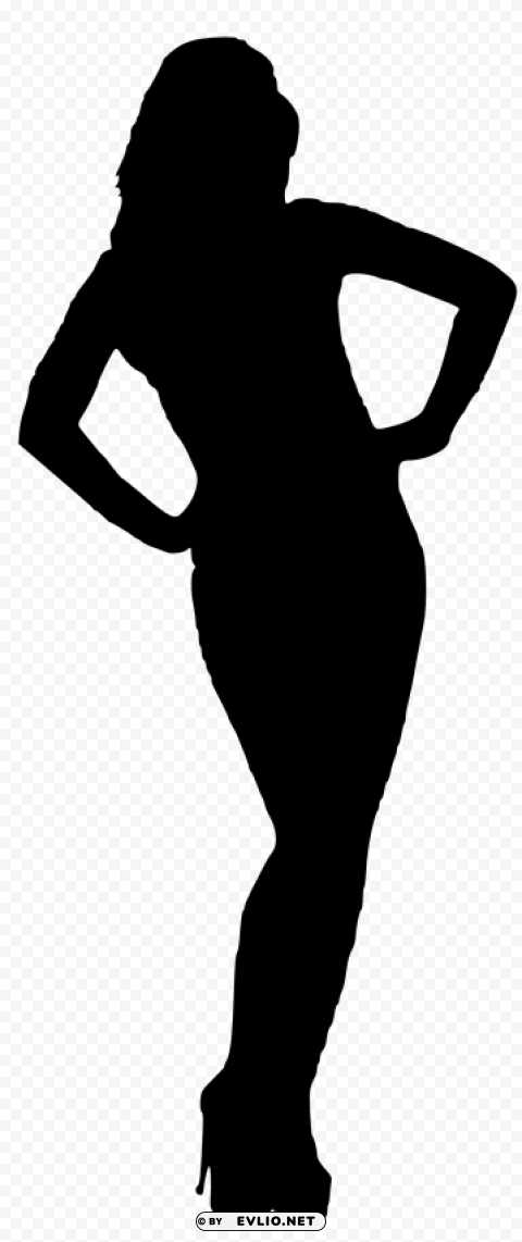 woman silhouette PNG files with transparency