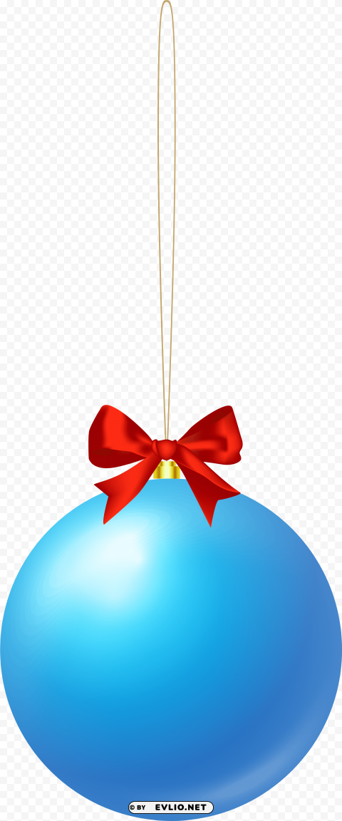 christmas ball blue clip art - christmas decoratio PNG Image with Isolated Graphic Element