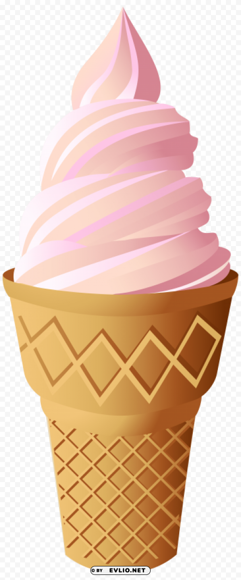 pink ice cream cone High-resolution transparent PNG images assortment