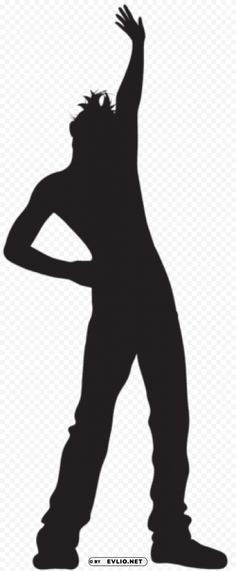 dancing man silhouette Free PNG images with transparent layers compilation