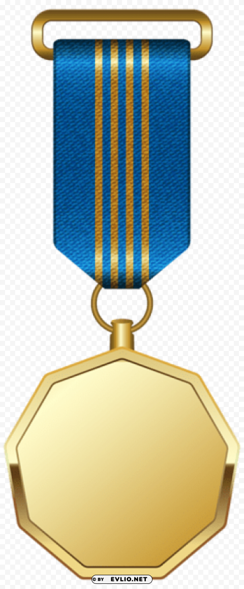 gold medal with blue ribbonpicture PNG transparent pictures for projects