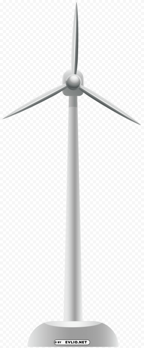 wind turbine PNG Graphic with Transparent Isolation