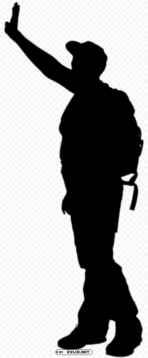 male tourist silhouette Transparent art PNG