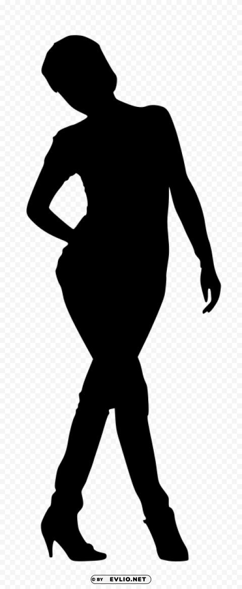 woman silhouette PNG files with clear background bulk download
