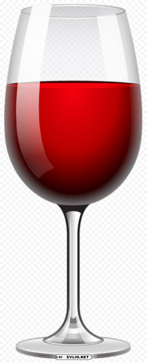 Red Wine Glass Isolated Icon On Transparent PNG