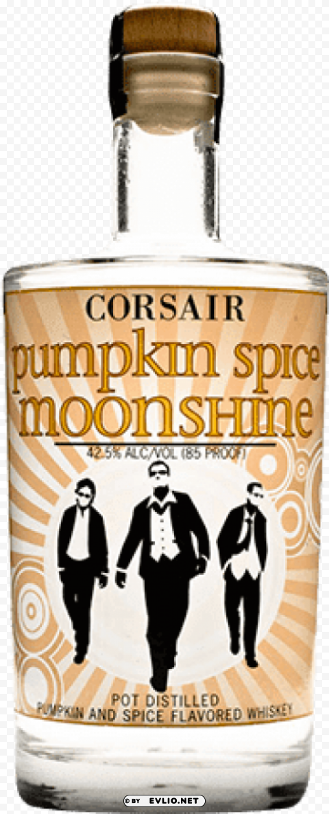 corsair pumpkin spiced moonshine Isolated Element with Clear Background PNG