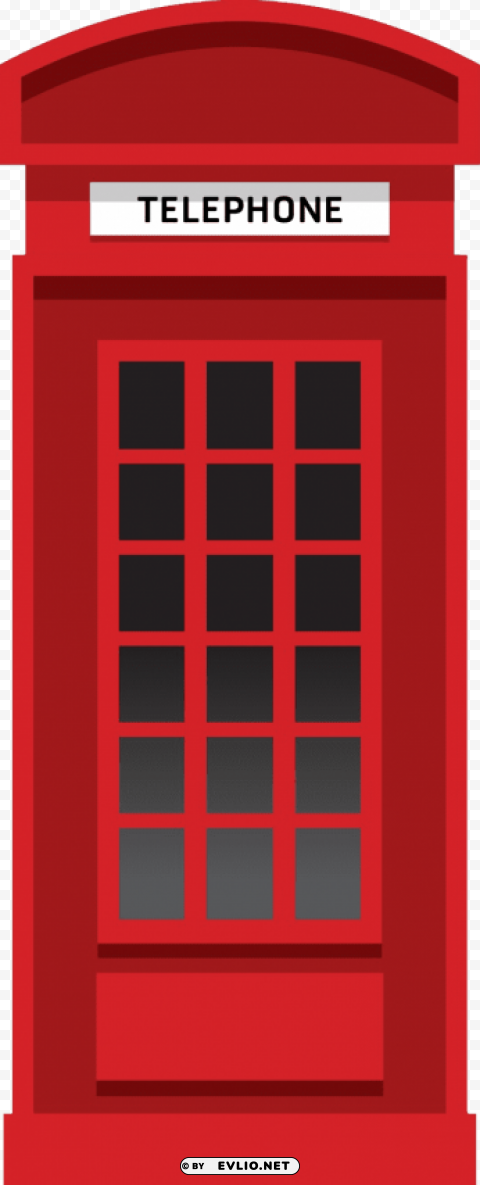 phone booth PNG for t-shirt designs clipart png photo - 2658875c