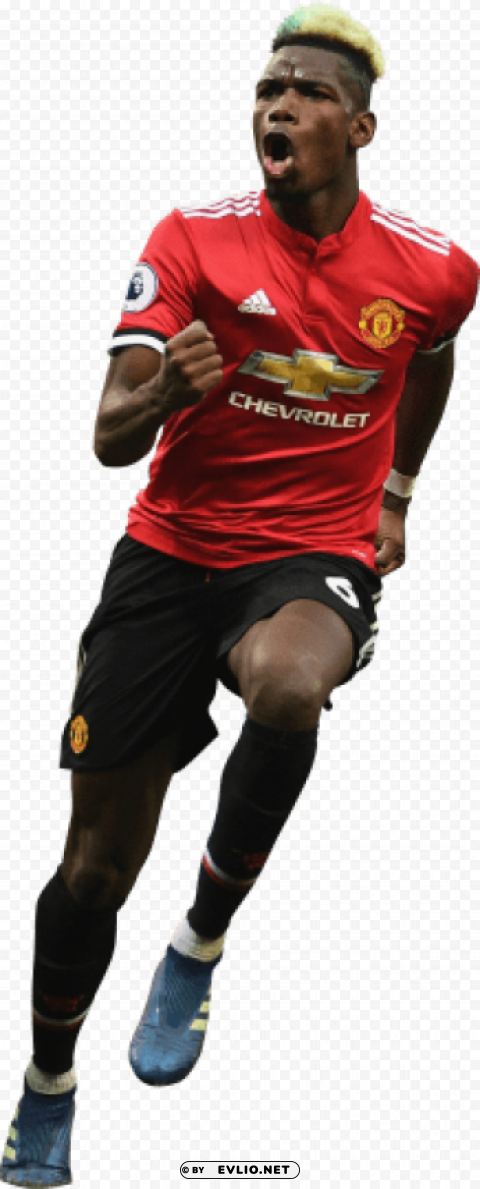 paul pogba PNG Image with Isolated Transparency